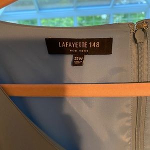 light blue lafayette dress